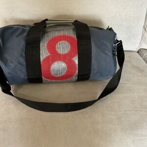 SLAM 8 Small Sailing Duffel Bag Chicago Yacht Club Verve Blue Red 19" LN